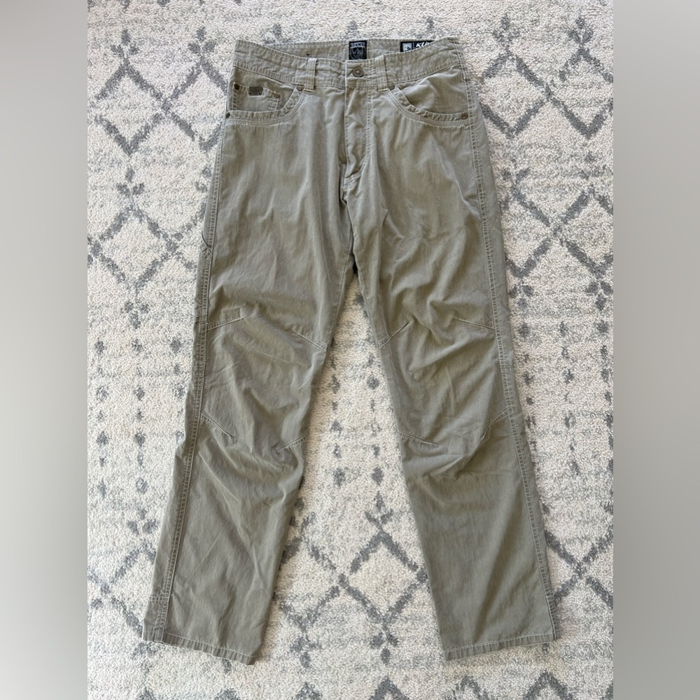 Kuhl Revolvr Patina Dye Long Pants Women's 16S Hiking Outdoors Lightweight 30x32